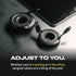 Side Winder Mini and Max Headphone Organizer, 2-Pack for Wrapping Earbuds and Cords for Travel (Black, Mini)