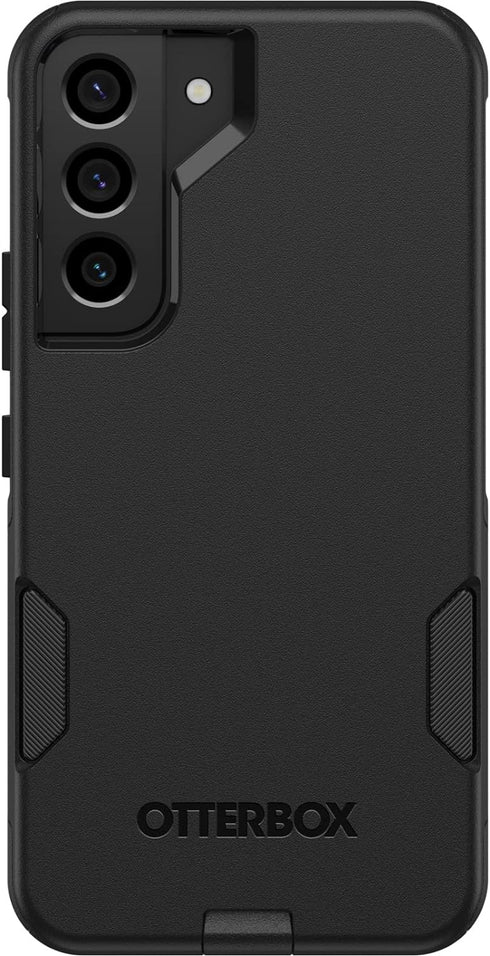OtterBox S22 Commuter Galaxy Series Case - Black, Slim & Tough, Pocket-Friendly, with Port Protection