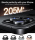 16 Max/16 TORRAS iPhone Pro Pro Camera Lens Protector, Desert Titanium