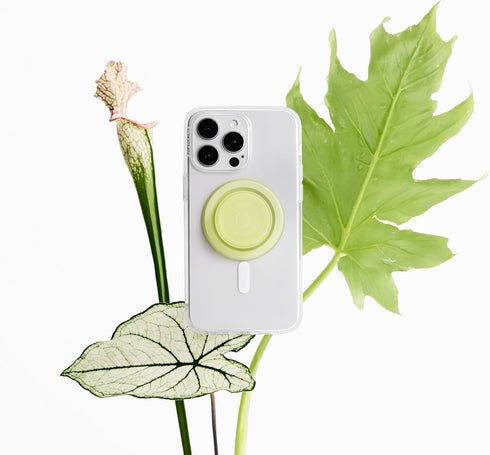 PopSockets Phone Grip Compatible with MagSafe, Phone Holder - Into The Woods, Wireless Charging Compatible