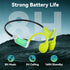 Swimming IPX8 MP3 5.4 Swimming, sunvito Bone Conduction Headphones, Waterproof Open-Ear Sports Headphones with Built
