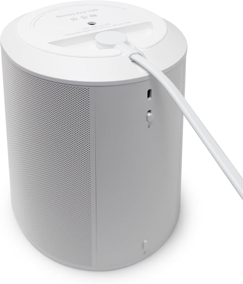 6-Foot Power Cord for Sonos Era 100 and Era 300 Speakers, White