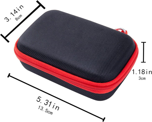 Aenllosi Hard Carrying Case for OLYMPUS Tough TG-6 / OM System Tough TG-7 Waterproof Camera (Case Only), Red