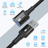 ITD ITANDA 10FT USB 3.0 Extension Cable, Type A Male to Female, 5Gbps for Keyboard, Mouse, Xbox, Printer, Camera (Black)