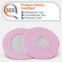 Geekria 2 Pairs Flex Fabric Headphones Ear Covers - Washable & Stretchable Protectors for Over-Ear Headsets (Size