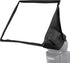 15cm x 17cm/ 6" x 7" Universal Collapsible Mini Flash Diffuser Studio Softbox Compatible for Canon, Nikon,Sony, Pentax, Olympus, Panasonic Lumix,Neewer,Godox,Youngnuo flash etc