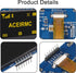 ACEIRMC 2.42 inch 128x64 SSD1309 7 I2C R3 OLED LCD Display Module Pin SPI/IIC Serial Interface for Arduino UNO (Yellow)