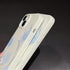 Artistic Blue Tulip Flower Soft Case for iPhone 14 Pro Max (Beige)
