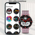 Smart Watch, 1.3” for Women, Fitness Tracker with 100+ Sport Modes, IP67 Waterproof, Heart Rate Monitor, Rose Gold