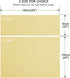 Speaker Grill Cloth Stereo Mesh Fabric for Speaker Repair, Yellow - 55 x 40 in / 140 x 100 cm