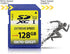 128GB Class 10 SDXC Flash Memory Card, Full Size SD Card UHS-I U1 for Trail Camera Memory Card by Micro Center