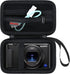 Carrying Case for Sony ZV-1/ZV-1F/ZV-1 II Digital Camera, Hard Travel Storage Cover with Mesh Pocket for Battery Charger