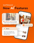 SensForge 2.5K 360 2-Day 64GB (1, Pan-Tilt Security Camera, Dual-Band WiFi Camera for Home, Free AI Human & Pet