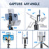 Hesheng Stick,71" iPhone,360Rotation Selfie Tripod for with Wireless Remote,Portable Aluminum Cellphone Stand,Vlog Live