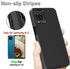 Heavy Duty Case for Samsung Galaxy A12, Shockproof, Dropproof, Dust-Proof with Clip (Black)