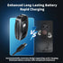MAIRAN 2 Pack Rechargeable Wireless Camera Remote Shutter for iPhone and Android Smartphones, Bluetooth Phone Remote