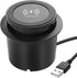 XMSJSIY Desktop Embedded Wireless Charger, 3-in-1 Multifunctional Pop-Up 10W Fast Charging USB Charger for Smartphone