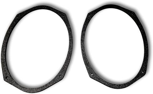 1 Pair - 6"x9" 6x9 Speaker Depth Spacers/Extension Rings/Extender/Stackable - SPKBRK012