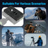 Wokyo 2 Pack PU60 1/4 inch-20 Quick Release Plate with Screw All Metal Tripod Mount Plate, Universal Camera Mount