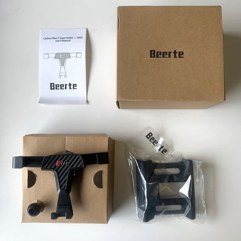 BEERTE Phone Holder for Mazda CX-5 2017-2025, Adjustable Air Vent Car Dashboard Cell Phone Mount
