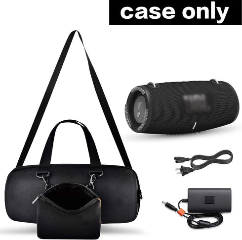 Hard Case for JBL Xtreme 3/Extreme 2 Portable Waterproof Bluetooth Speaker, Travel Storage Holder with Zipper Pocket