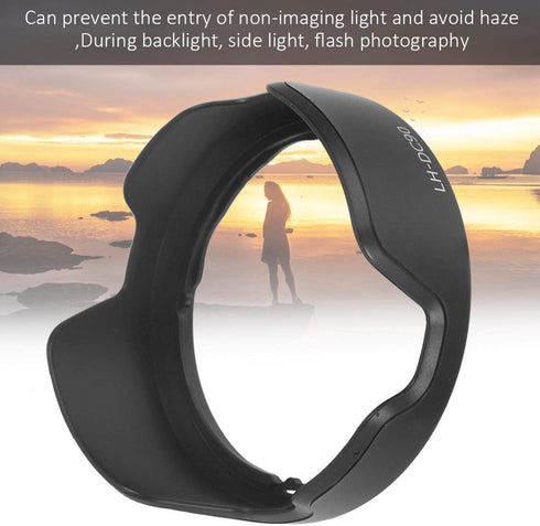 LH DC90 Camera Lens Hood for EOS Powershot SX60 HS Lens