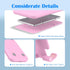 HZZADZXW 4-8 Inch Cell Phone Stand, Adjustable Angle and Height Cell Phone Holder for Desk, Foldable and Portable