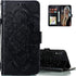 Samsung Galaxy A01 Case Flip Premium Wallet Phone Case, PU Leather Mandala Embossed, Shockproof Cover