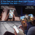 Uyiton Anti-Blue Light Screen Protector for iPhone 15 Pro, Unbreakable Glass, Easy Fit Full Coverage, Scratch