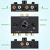 ATNEDCVH 3.5mm 1 2 2 1 2-Way RCA Port in Out / in Out Bi-Directional Audio Switcher, Stereo L/R Sound Channel Speaker