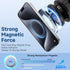 NibulaSpark 360 Vacuum Magnetic Shower Phone Holder for Bathroom, Kitchen, Car- Hands Free Mirror Phone Holder
