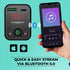 FM Transmitter Bluetooth for Car, Fast USB-C and USB Car Chargers, Stream Music and Hands-Free Calls, Wireless Adapter