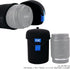 JJC Water Resistant Neoprene Camera Lens Pouch Case, Fold-Over Lens Bag for Mirrorless Lenses Up to 3.1 x 4.6 (D X H) for Canon RF 85mm f/2, Nikon Nikkor Z 85mm f/1.8, Sigma 16mm f/1.4 etc.