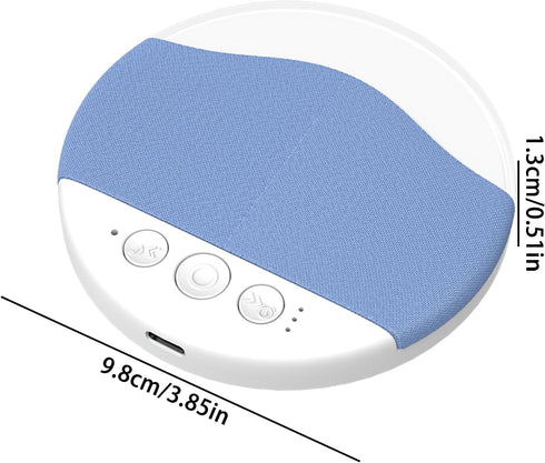 Generic 9.8x1.3cm, Pillow Speaker, Effortless Audio Streaming, White Noise Device, Under Pillow Speaker, Portable