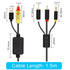 3.5mm 2 PS4, GINTOOYUN USB Fiber Optic Digital Analog Audio Cable, AUX SPDIF Digital Fiber Optic to + RCA Jack