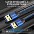 USB to USB Cable 3FT,Durable Braidedfor USB 3.0 Male to Male Type A to Type A Cable Data Transfer Compatible with Hard Drive, Laptop, DVD Player, TV, USB 3.0 Hub, Monitor, Camera
