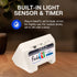 FakeTV FTV-7 Dummy White Advanced Home Security Television Simulator Theft Deterrent Energy-Saving LED Home Security TV