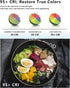 ULANZI VL120 RGB Video Light, Pocket LED On-Camera Video Light with Built-in 3100mAh Battery, 360 Full Color Effects