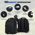 RAINSMORE Camera Backpack for Photographers, DSLR SLR Cases with Waterproof Rain Cover & Laptop Compartment