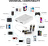 Success4Sport K6 16GB 4 Portable AA Battery Travel Charger Works for Lenovo Power and Emergency Re-Charger with LED