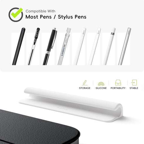 ELETIUO 1st/ 2nd Silicone Pencil Holder Sleeve,Compatible with Apple Pencil (USB-C),Apple Pencil Generation,Strong