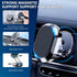2 Pack Alloy Folding Magnetic Car Phone Holder, 360° Rotation Magnetic Cell Phone Holder for Car, Super Strong Magnet