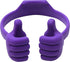 Honsky Thumbs-up Tablet Stand Cradle for Desk, Universal Adjustable Flexible Smartphone Holder, Purple