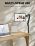 SteelStorm 360-Degree 4.7~12.9 Tablet Floor Stand, Rotatable Metal Tablet Holder Stand, Adjustable Height and Angle