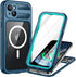 Lanhiem Magnetic iPhone 15 Case, IP68 Waterproof Dustproof with Built-in Screen Protector - 6.1 inch