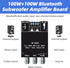 Cozychord ZK-1002T 5.0 200W 2.0 12V-24V Bluetooth Stereo Amplifier Board, HiFi Channel Mini Audio Amp Module