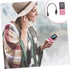 CAXUSD Lossless Sound Music Player Portable Media Player with Classic Buttons Lightweight for Seniors Supports Amv