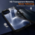 Supdeal Shockproof Clear Case for iPhone 13, Black, 10FT Military Drop Protection, Hard Clear Back, 6.1 inch, Airbags.