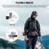 NEEWER Head Strap Mount for Action Camera, Magnetic Quick Release Head Mounted Head Belt Mount Compatible with GoPro Hero 12 11 10 9 8 DJI Osmo Insta360 for POV Video Vlog Live, GP20
