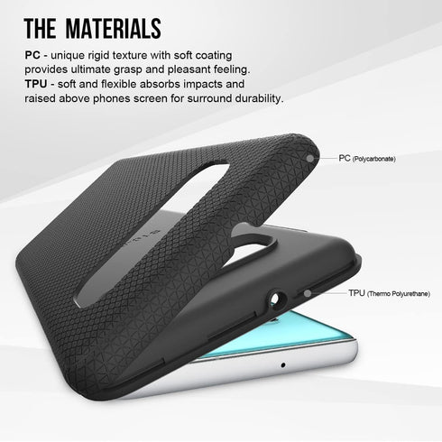 KIOMY Case for Samsung Galaxy S10+ / S10 Plus, Shockproof Bumper Protective Cover, Hybrid Design Hard PC Back with TPU